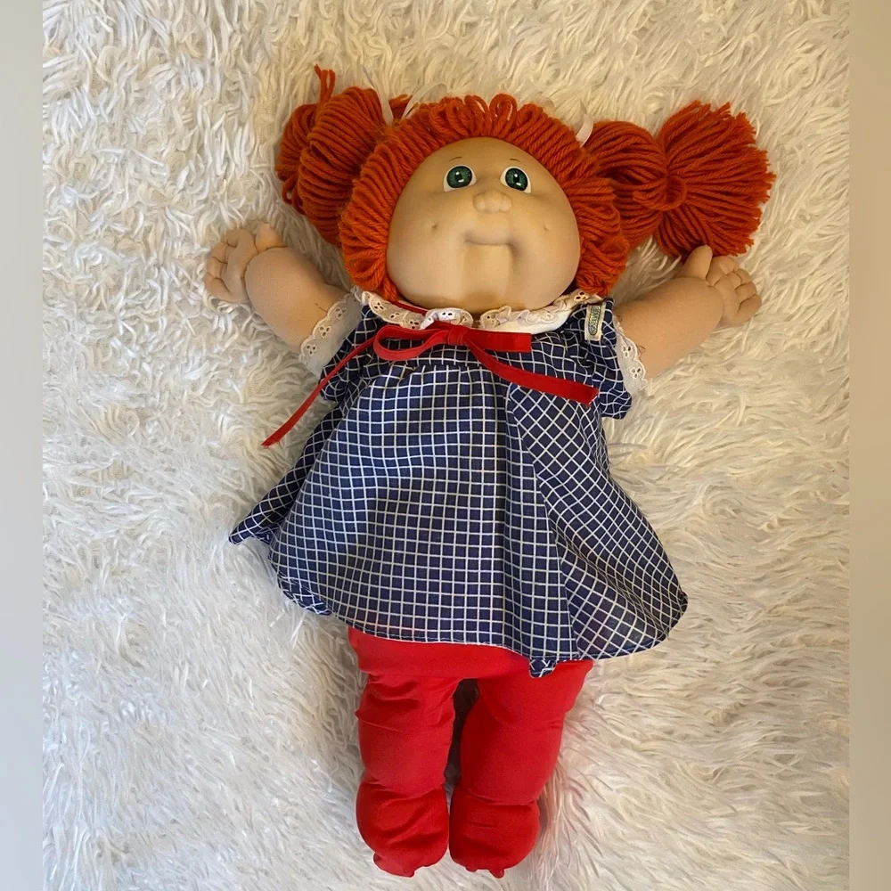 Cabbage Patch Kids Doll  Red Hair/ Green Eyes 1978/1985  EUC - Picture 2 of 8